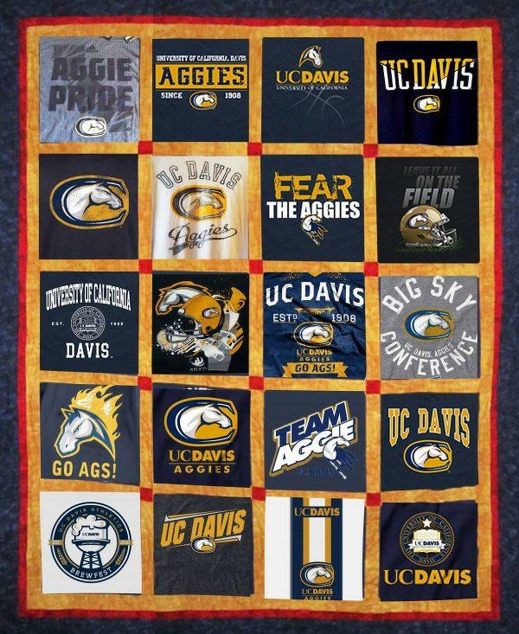 Uc Davis Aggies Quilt Blanket Lv01 Quilt uc davis aggies quilt blanket lv01 quilt d2324165