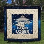 ufo get in loser th2509569cl quilt blanket d2318309