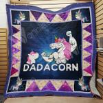 unicorn dad quilt blanket dhc1102414td d2358137