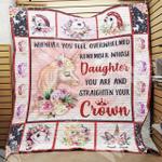 unicorn mom quilt blanket dhc0102948td d2358093
