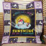 unicorn my only sunshine quilt blanket dhc31121243td d2379913