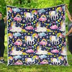 unicorn night festival cl17100657mdq quilt blanket d2381270