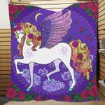 unicorn rose quilt d2386596
