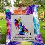 unicornasaurus rex washable quilt p50 d2384497
