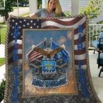 us air force american eagle quilt blanket great customized blanket gifts for birthday christmas