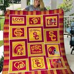 usc trojans ver2 blanket th1507 quilt d2356482