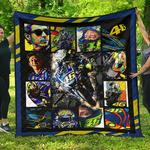valentino rossi for motogp fan gift idea quilt d2385106