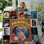van morrison albums cover poster quilt d2385539