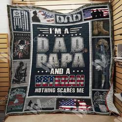 Veteran Dad Quilt Blanket Dhc1102264Td
