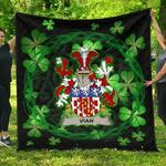 vian ireland irish celtic shamrock knot circle jfj14440 3d customized quilt 2707 d2315268