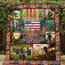 Vietnam Veteran Blanket 3D Full Printing Txh-Qdd24  Quilt