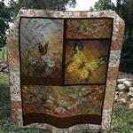 vintage butterfly flower quilt d2386630