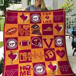 virginia tech hokies quilt blanket b070631 quilt d2321848
