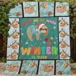 wake me up when winter is over quilt d2386638