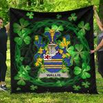 wallis ireland irish celtic shamrock knot circle jfj14605 3d customized quilt 2707 d2314667