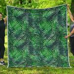 watercolor tropical leaves cl17100689mdq quilt blanket d2380872