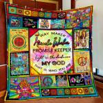way maker miracle worker promise keeper light in the darkness hippie quilt blanket d2352767