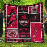 we the north toronto raptors nba champs 2019 quilt blanket d2320013