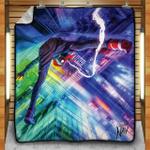 web slinger miles signed quilt blanket d2320921