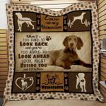weimaraner aww bhji221 3d customized quilt d2314106