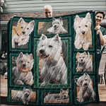 west highland white terrier you are my summer quilt blanket dhc020120299td d2379665