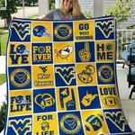 west virginia mountaineers quilt blanket b110635 quilt d2323909