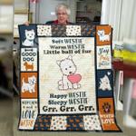 westie dog awesome e quilt derqsp d2388648
