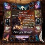 when i say i love you more wolf cl2100613mdq quilt blanket d2380534