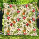 white aloha pineapple cl17100692mdq quilt blanket d2356235
