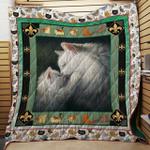 white cat 13 3d personalized customized quilt blanket 35 d2319886