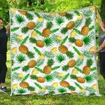 white watercolor pineapple cl17100728mdq quilt blanket d2380537