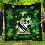 whitfield ireland irish celtic shamrock knot circle jfj14879 3d customized quilt 2707 d2313558