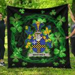 whitney ireland irish celtic shamrock knot circle jfj14883 3d customized quilt 2707 d2315156