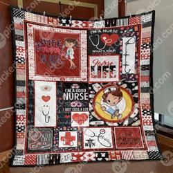 Wife Mom Nurse Quilt Blanket Vh09  Quilt