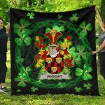 wiggat ireland irish celtic shamrock knot circle jfj14918 3d customized quilt 2707 d2313469