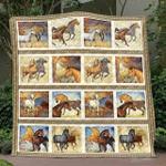 wild horses pkt200657 quilt blanket d2380850