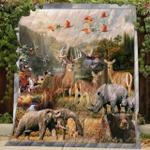 wildlife quilt blanket d2354558