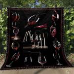 wine glasses quilt blanket lp05 quilt d2321948