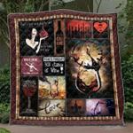 wine time quilt blanket tm99 quilt d2323114