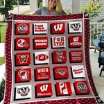 wisconsin badgers quilt blanket b310520 quilt d2324873