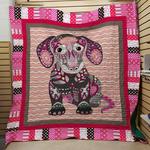 with me dachshund quilt d2386760