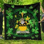 wogan ireland irish celtic shamrock knot circle jfj15032 3d customized quilt 2707 d2315228