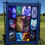 wolf love quilt blanket vq06 quilt d2324367