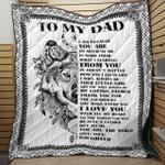 wolf love you daddy lk47 ntth011298 3d customized quilt d2314453