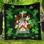 wolverston ireland irish celtic shamrock knot circle jfj15099 3d customized quilt 2707 d2313841
