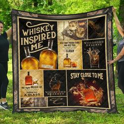 Woodford Reserve Funny Gift For Whisky Lover Quilt