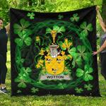 wotton ireland irish celtic shamrock knot circle jfj15162 3d customized quilt 2707 d2313035