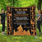 wozoro quilt hiking i love you my son twin king queen size d2384694