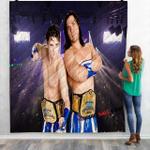 wwe paul london and brian kendrick n 3d customized personalized quilt blanket d2325077