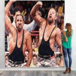 wwe the bushwackers v 3d customized personalized quilt blanket d2325267